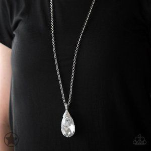 Spellbinding Sparkle - White Necklace - by Paparazzi Necklace set